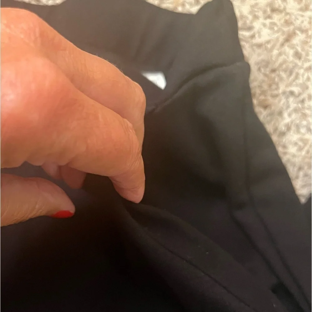 Banana Republic Black Wide Leg Pants Sz M